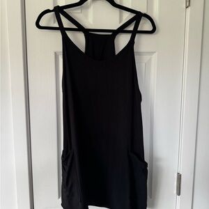 Women's Black Sleeveless Top